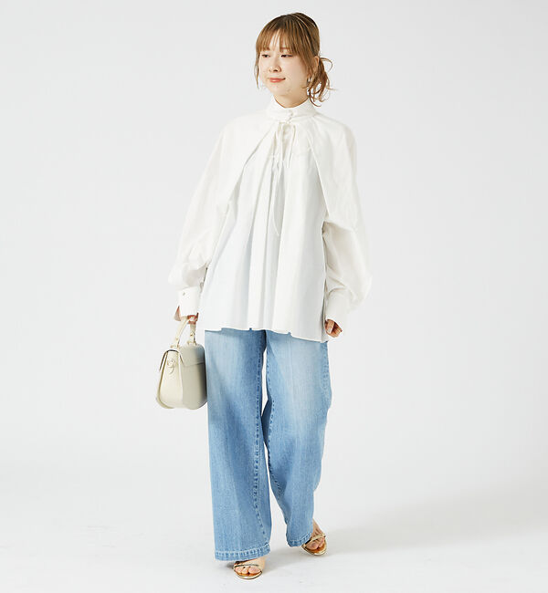 Rouge vif「ハイネックリボンブラウス2」|シャツ・ブラウス|