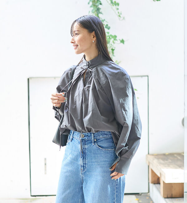 Rouge vif「ハイネックリボンブラウス2」|シャツ・ブラウス|