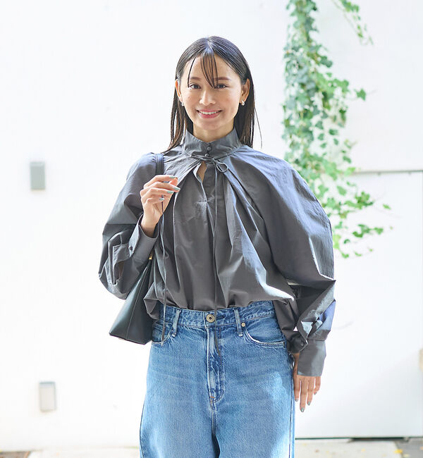 Rouge vif「ハイネックリボンブラウス2」|シャツ・ブラウス|