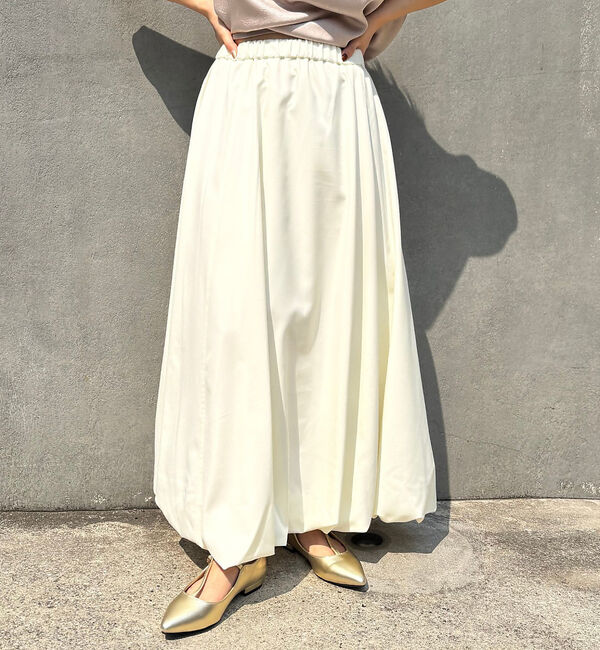 Rouge vif「【一部店舗限定】とろみバルーンスカート」|スカート|