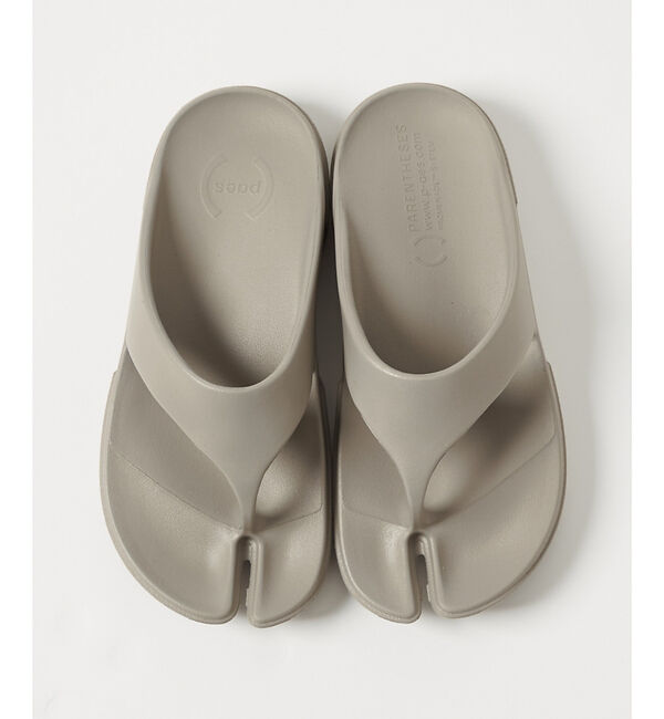 Rouge vif「【Paes/ペイズ/フェーズ】FLIPFLOP タビ リカバリーサンダル」|サンダル|