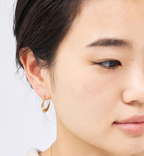 Rouge vif「【LILI CLASPE/リリクラスプ】LUNA EARRING ルナピアス」|ピアス|