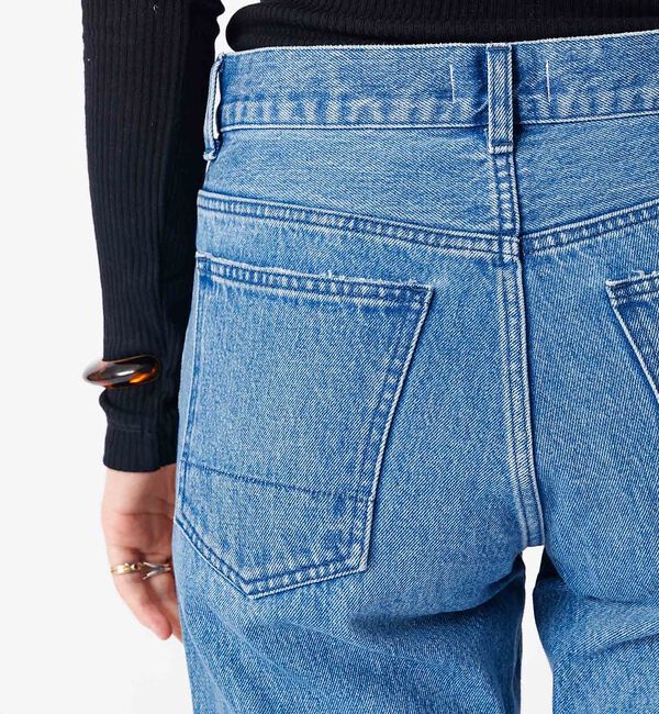 Rouge vif「【157&times;WOADBLUE】Slit Straight / スリット ストレート」|デニム|