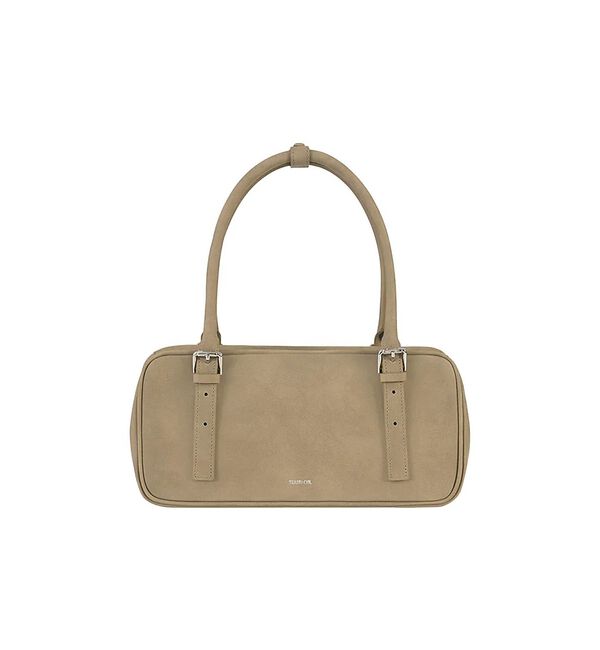 Rouge vif「【STANDOIL/スタンドオイル】Square Bowling Bag スクエ」|ショルダー・メッセンジャー|グレージュ