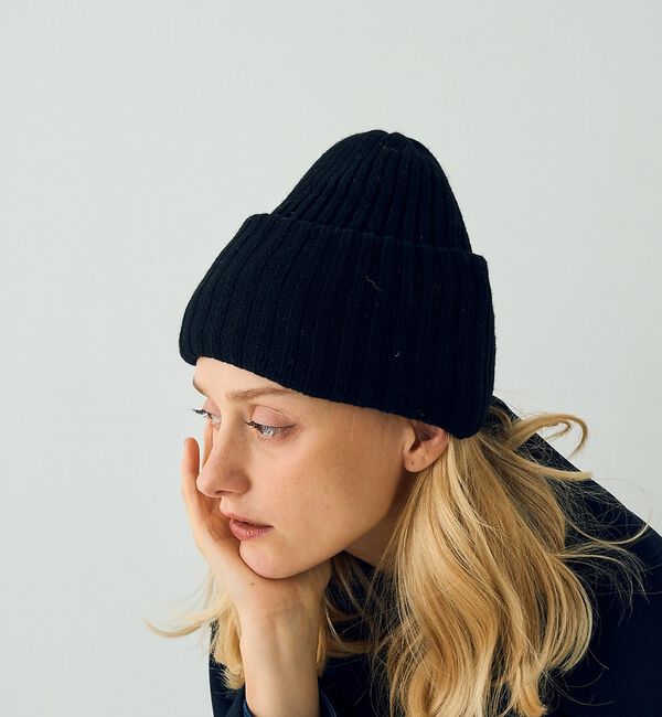 Rouge vif「【COSY/コージー】リブニットキャップ　ビーニー」|その他|