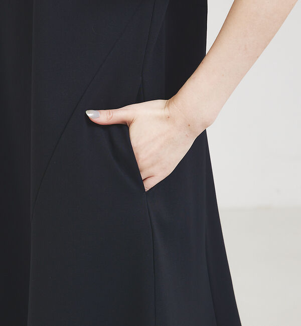 qualite「Vネックマーメイドワンピース」|ワンピース|