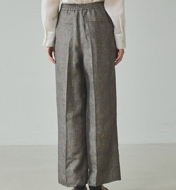 qualite「【セットアップ対応】ラメリネンドロストパンツ」|その他|