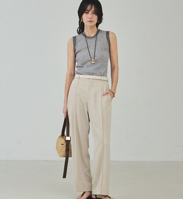 qualite「レザーワントップネックレス」|ネックレス|