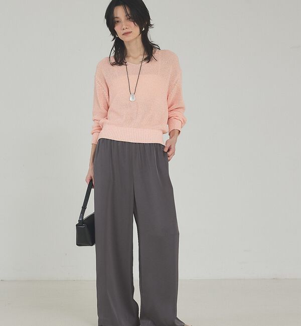 qualite「レザーワントップネックレス」|ネックレス|