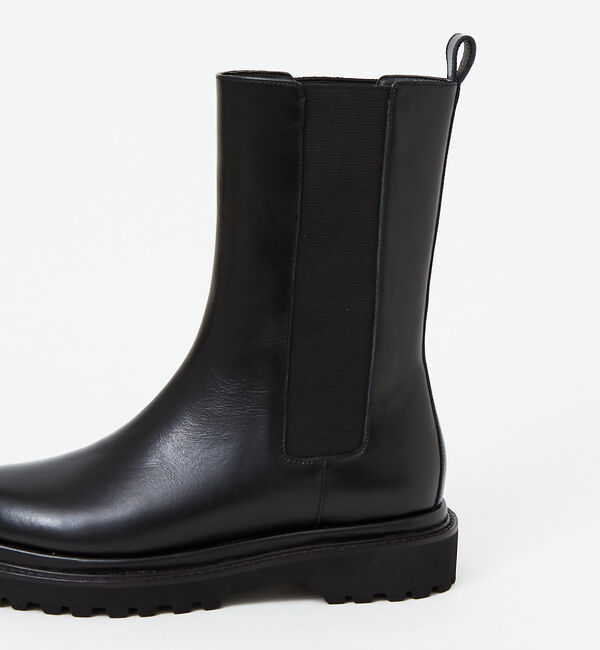 AU BANNISTER「トラックソールサイドゴアブーツ」|ショートブーツ|