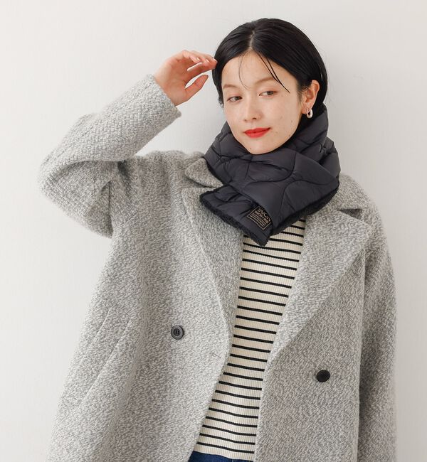 abahouse mavie「【TAION】 リバーシブルダウンスカーフ」|マフラー|