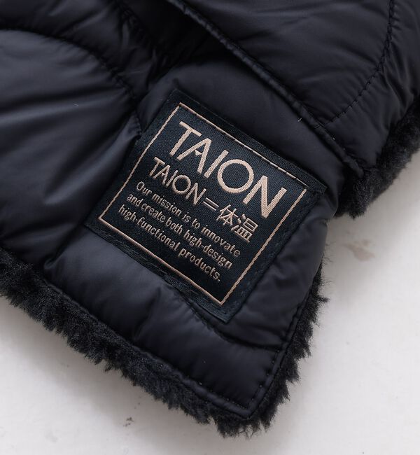 abahouse mavie「【TAION】 リバーシブルダウンスカーフ」|マフラー|