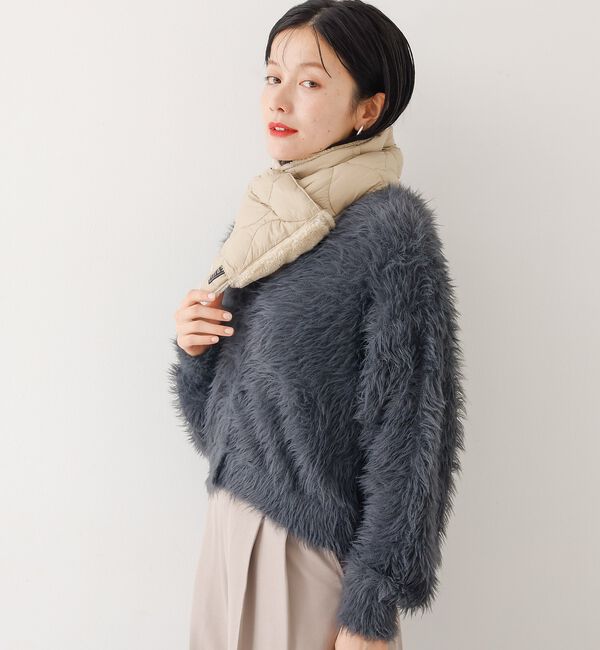 abahouse mavie「【TAION】 リバーシブルダウンスカーフ」|マフラー|