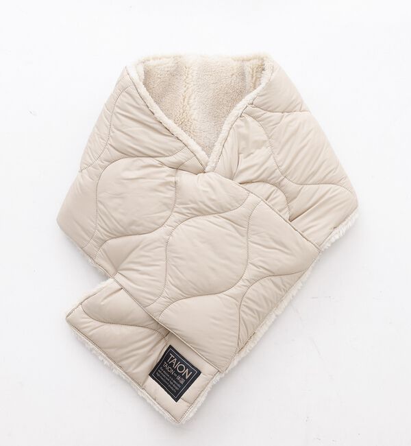 abahouse mavie「【TAION】 リバーシブルダウンスカーフ」|マフラー|