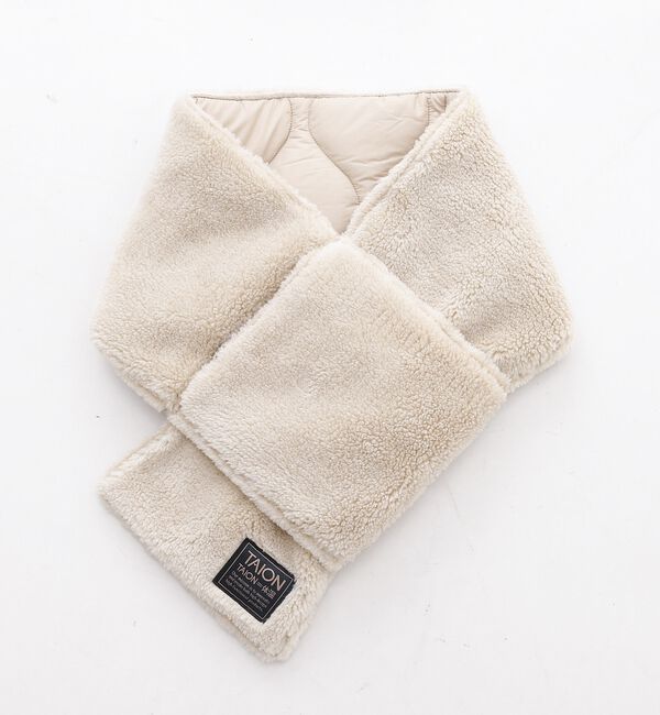 abahouse mavie「【TAION】 リバーシブルダウンスカーフ」|マフラー|