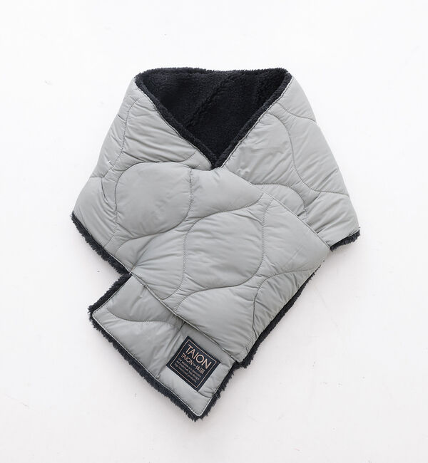 abahouse mavie「【TAION】 リバーシブルダウンスカーフ」|マフラー|