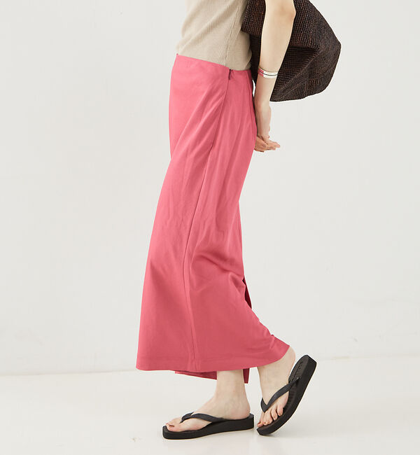 The Store by C' 「【COCUCA】製品染スカート」|スカート|スモークピンク