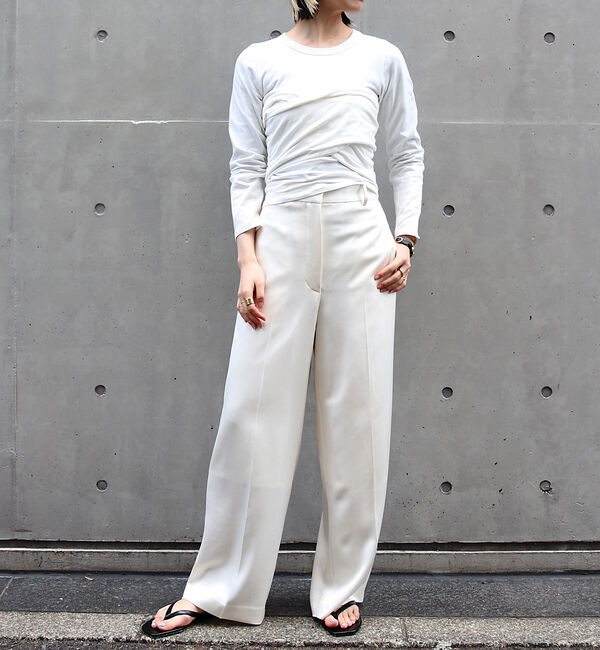 The Store by C' 「【the line byK】WAYNE WRAP TEE / レイヤードデザイン」|Tシャツ・カットソー|