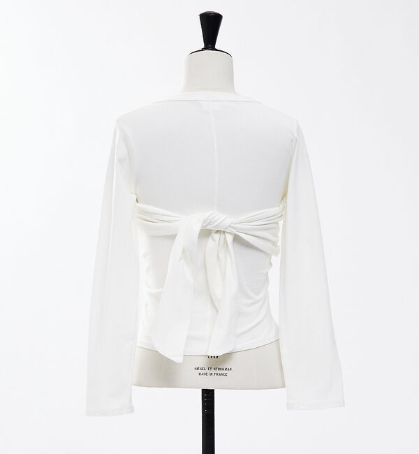 The Store by C' 「【the line byK】WAYNE WRAP TEE / レイヤードデザイン」|Tシャツ・カットソー|