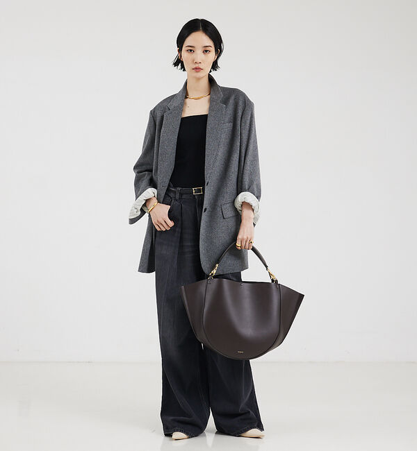 The Store by C' 「【HAIKURE】CANDY BLACK TENCEL ASIANFIT／ブラッ」|デニム|