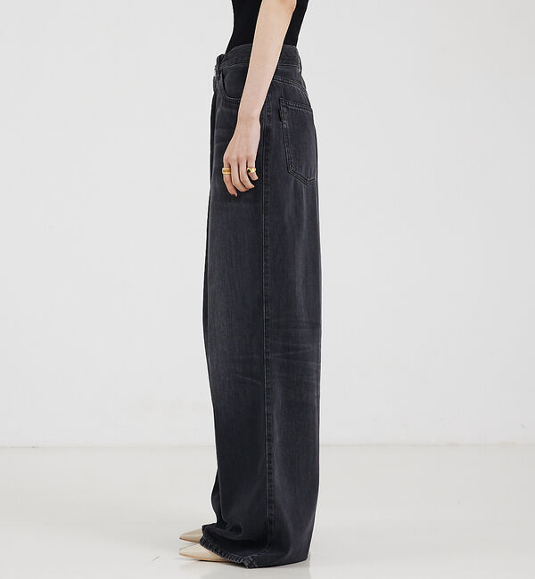 The Store by C' 「【HAIKURE】CANDY BLACK TENCEL ASIANFIT／ブラッ」|デニム|