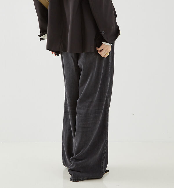 The Store by C' 「【HAIKURE】CANDY BLACK TENCEL ASIANFIT／ブラッ」|デニム|