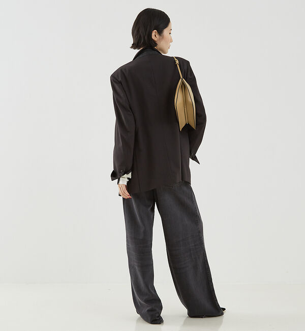 The Store by C' 「【HAIKURE】CANDY BLACK TENCEL ASIANFIT／ブラッ」|デニム|