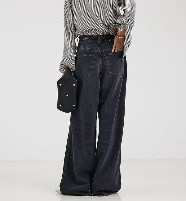 The Store by C' 「【HAIKURE】CANDY BLACK TENCEL ASIANFIT／ブラッ」|デニム|