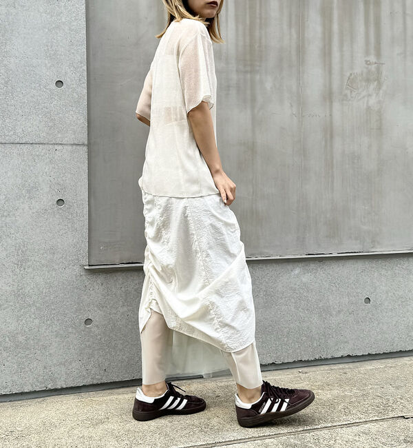 NOMINE「チュールTシャツ」|Tシャツ・カットソー|