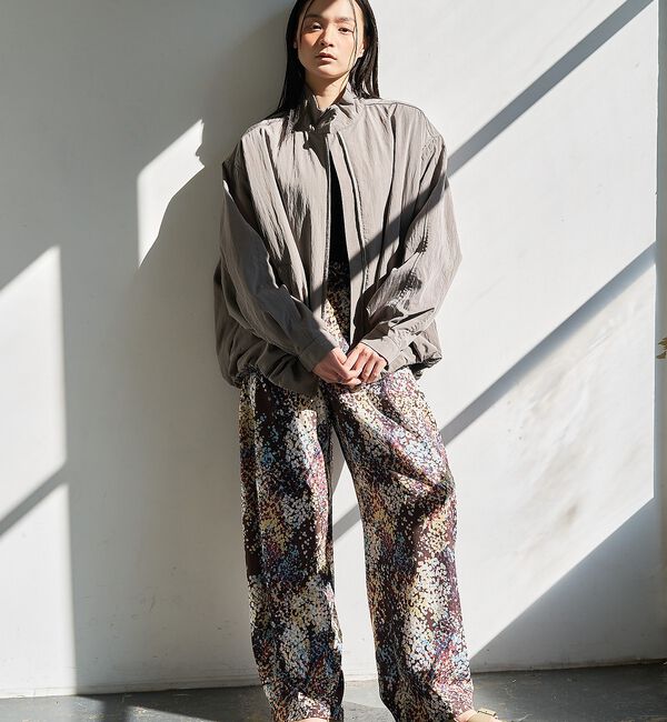 NOMINE「中綿 ドルマン ボリューム ブルゾン」|ブルゾン・スタジャン|