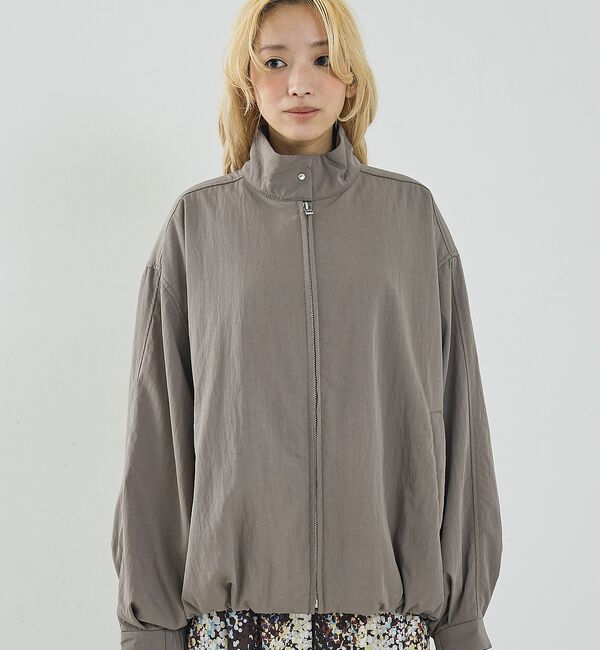 NOMINE「中綿 ドルマン ボリューム ブルゾン」|ブルゾン・スタジャン|