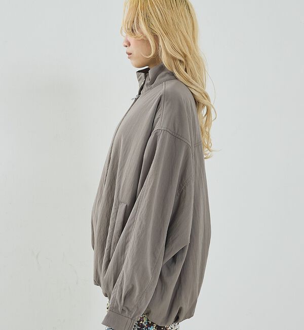 NOMINE「中綿 ドルマン ボリューム ブルゾン」|ブルゾン・スタジャン|