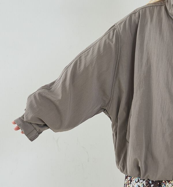 NOMINE「中綿 ドルマン ボリューム ブルゾン」|ブルゾン・スタジャン|