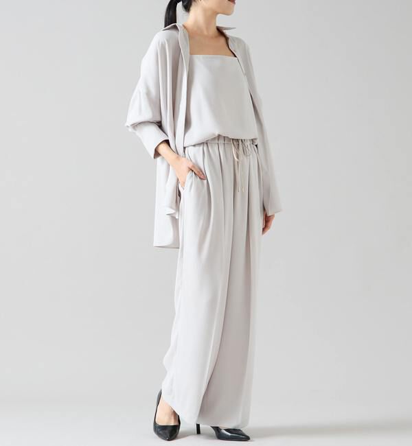 TIARA「バックサテンドロストパンツ（セットアップ可）」|その他|