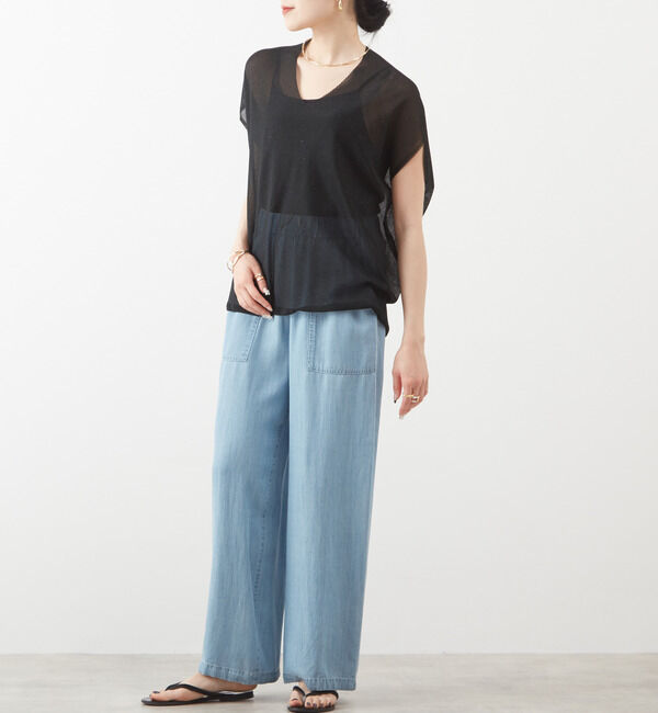 Liesse「ホールガーメントラメニット」|ニット・セーター|