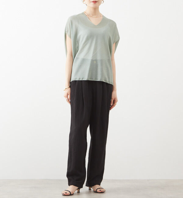 Liesse「ホールガーメントラメニット」|ニット・セーター|