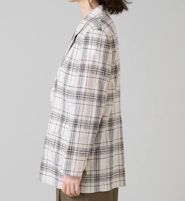 Liesse「リネンテーラードジャケット」|テーラードジャケット|