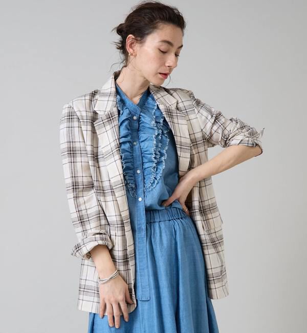 Liesse「リネンテーラードジャケット」|テーラードジャケット|