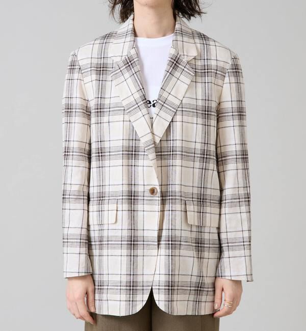 Liesse「リネンテーラードジャケット」|テーラードジャケット|