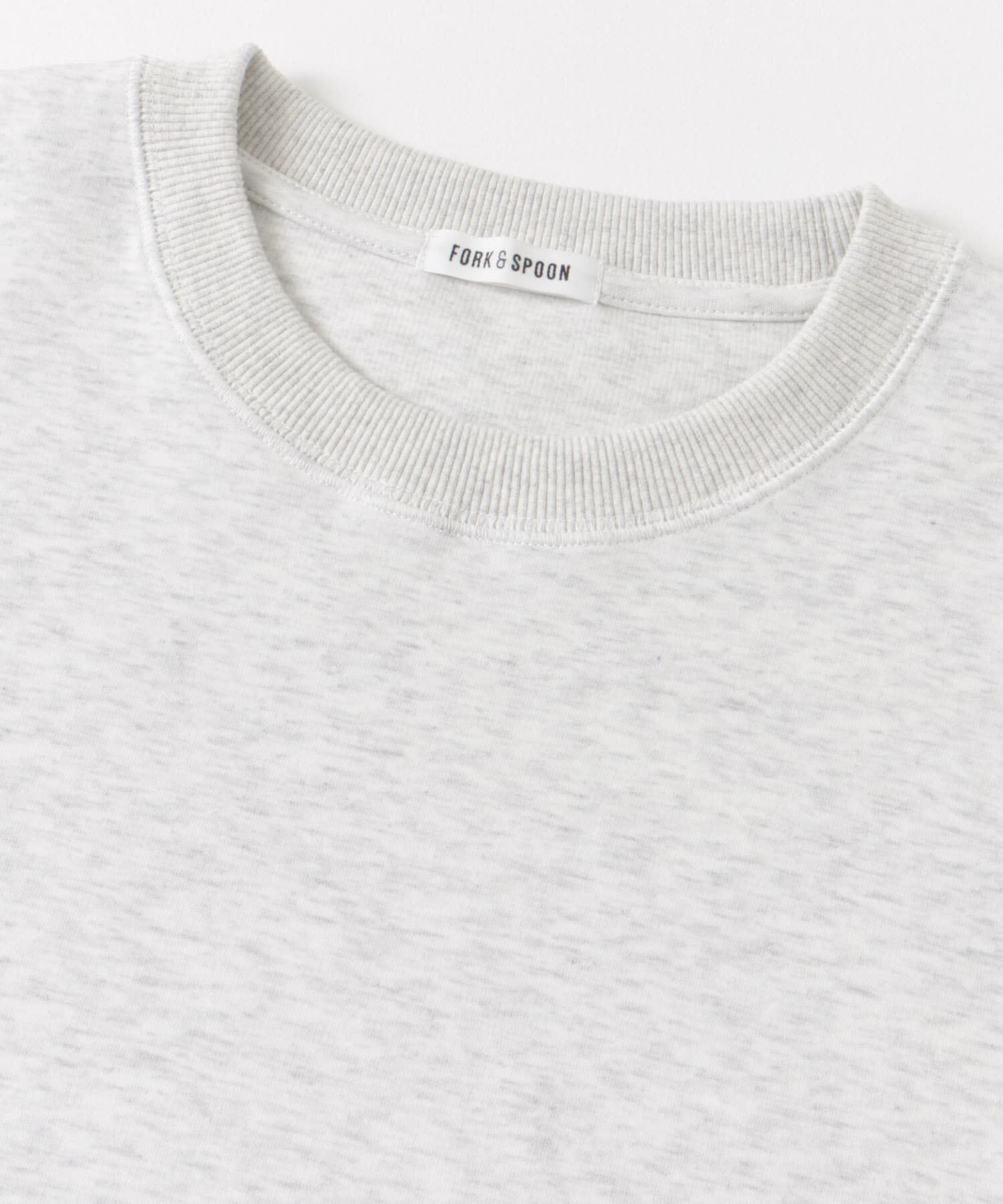 URBAN RESEARCH DOORS「FORK&SPOON　ストレッチダンボールショートスリーブTシャツ」|Tシャツ・カットソー|