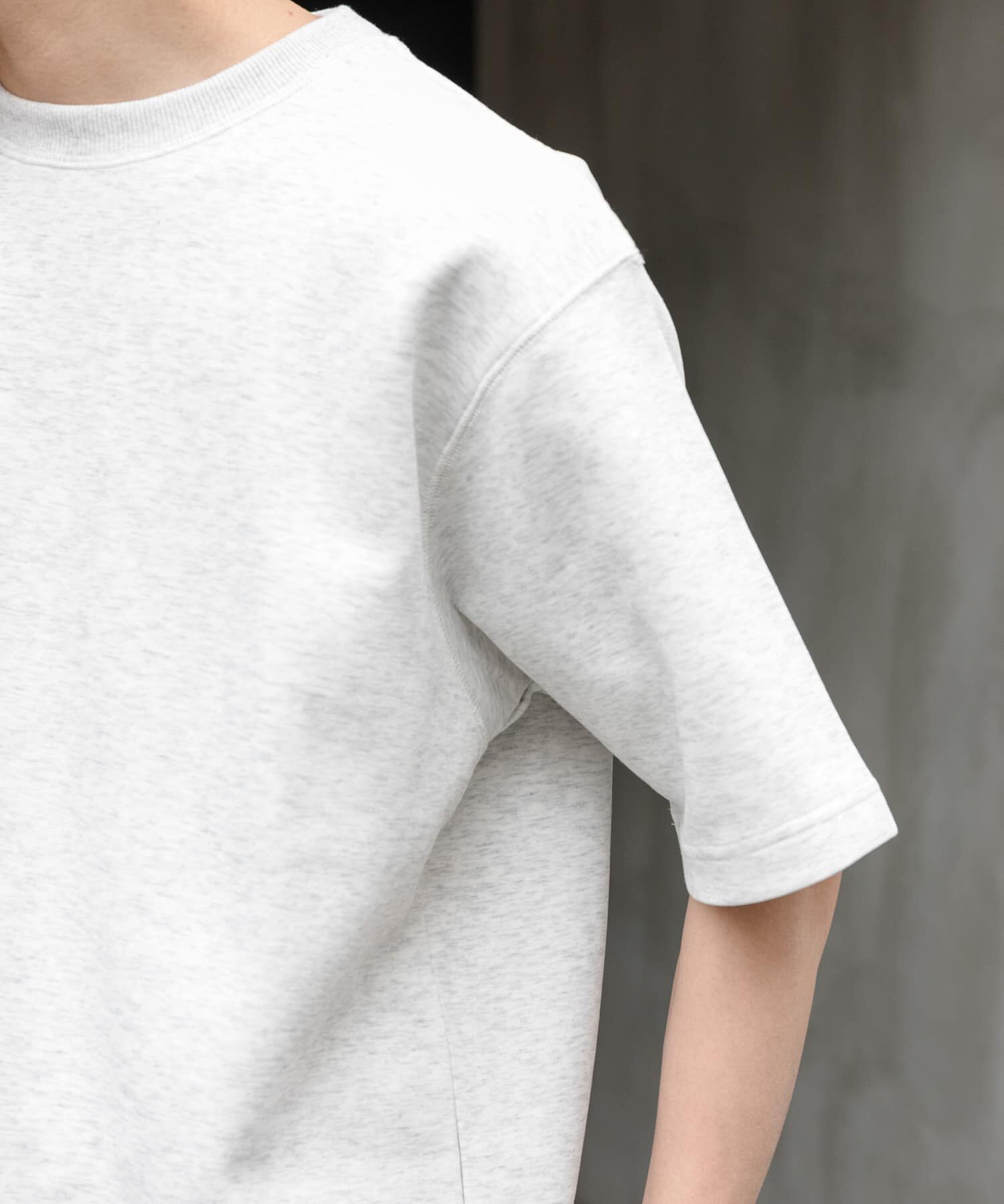 URBAN RESEARCH DOORS「FORK&SPOON　ストレッチダンボールショートスリーブTシャツ」|Tシャツ・カットソー|