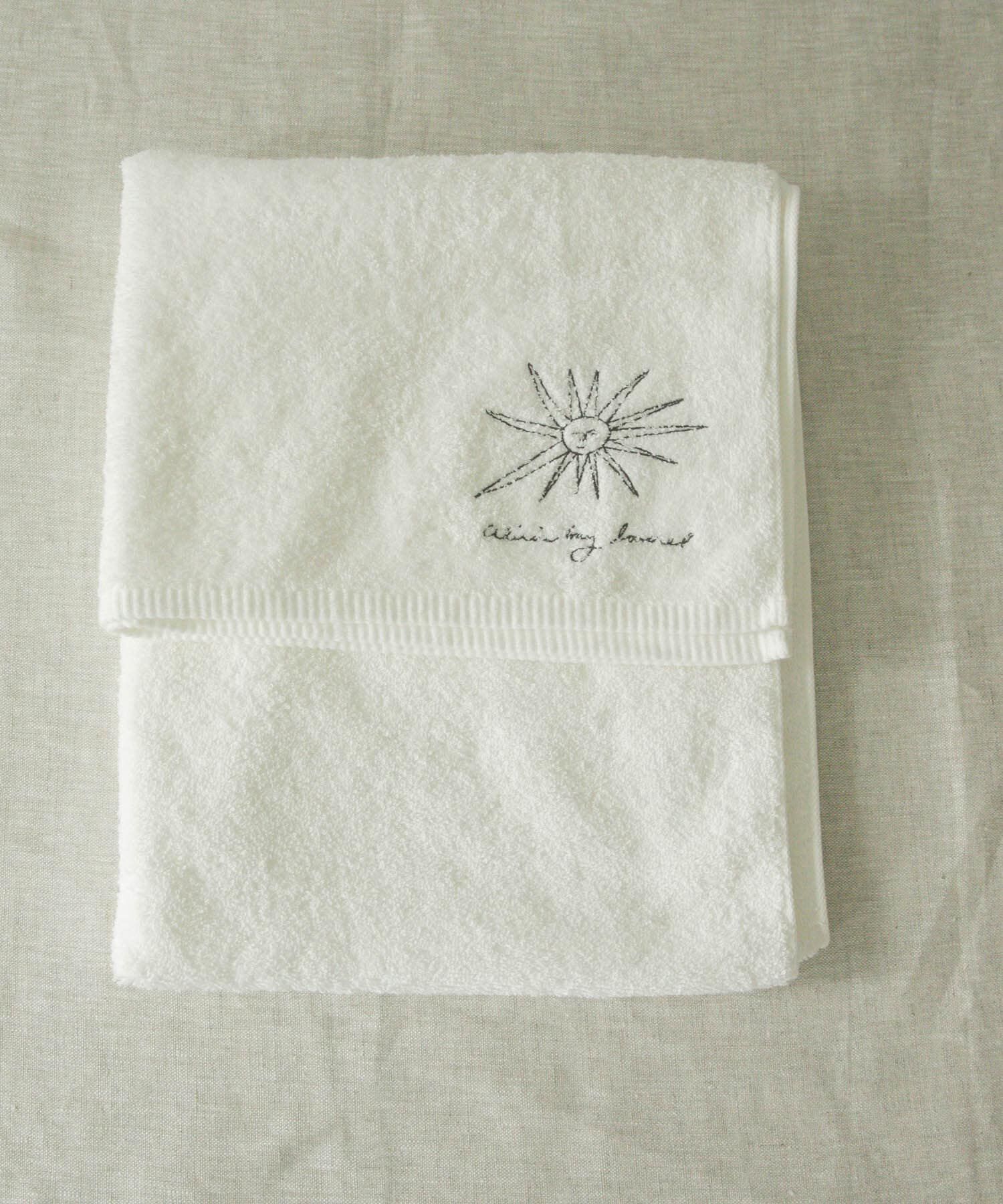 URBAN RESEARCH DOORS「DOORS LIVING PRODUCTS　Bath Towel white」|タオル|