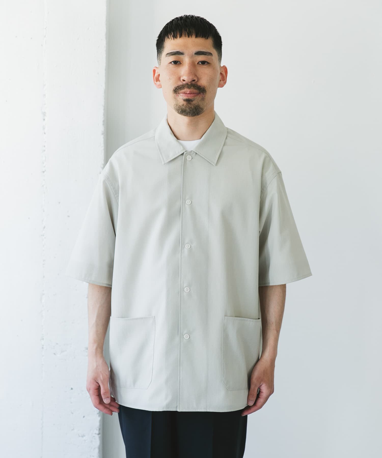 URBAN RESEARCH DOORS「『XLサイズ/WEB限定』『UR TECH DRYLUXE』SHORT-SLEEVE SHIRTS」|シャツ・ブラウス|