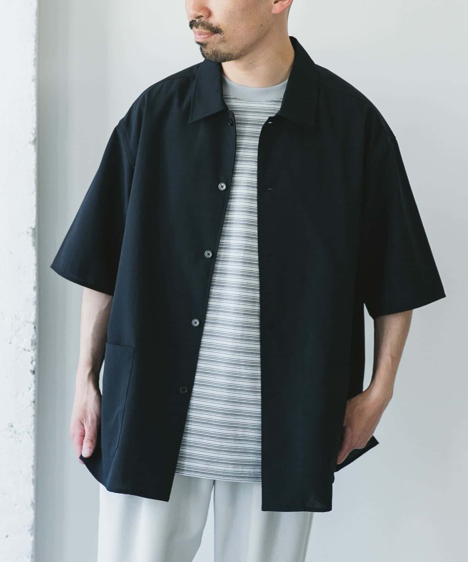 URBAN RESEARCH DOORS「『XLサイズ/WEB限定』『UR TECH DRYLUXE』SHORT-SLEEVE SHIRTS」|シャツ・ブラウス|