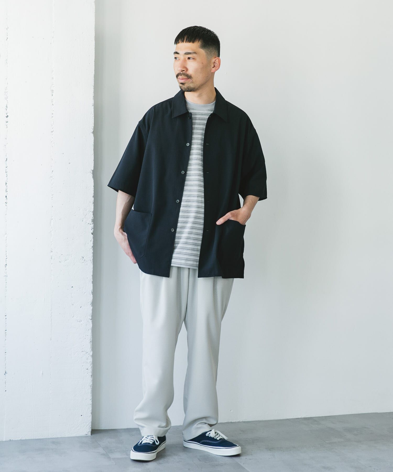 URBAN RESEARCH DOORS「『XLサイズ/WEB限定』『UR TECH DRYLUXE』SHORT-SLEEVE SHIRTS」|シャツ・ブラウス|