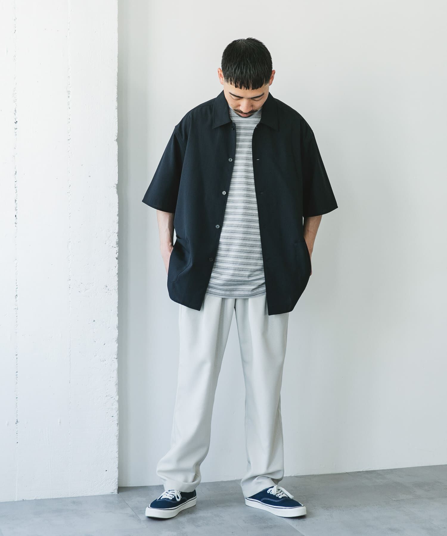 URBAN RESEARCH DOORS「『XLサイズ/WEB限定』『UR TECH DRYLUXE』SHORT-SLEEVE SHIRTS」|シャツ・ブラウス|