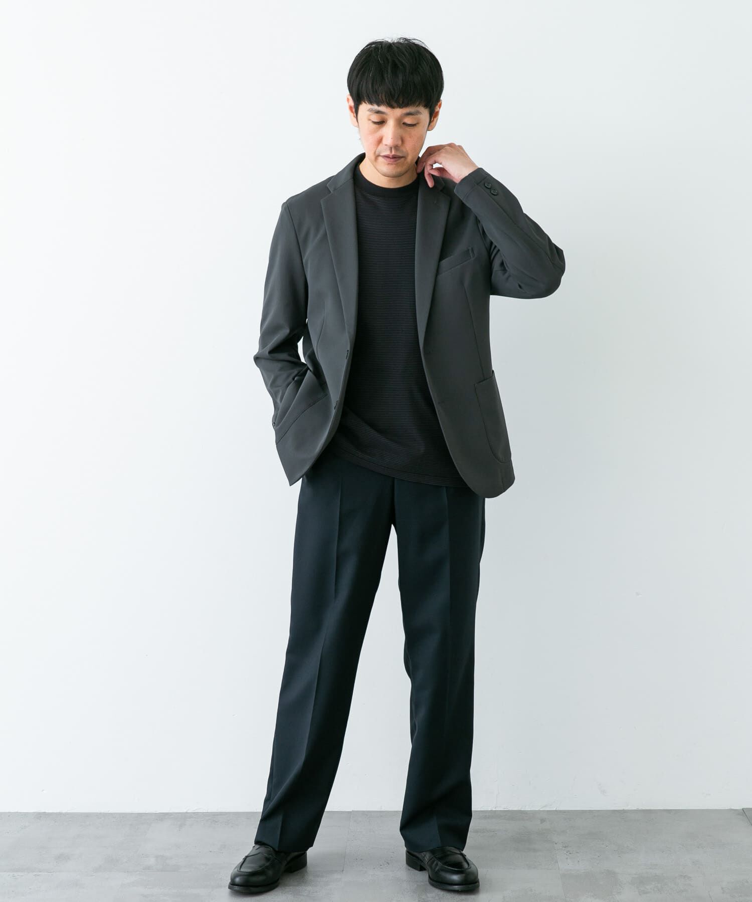 URBAN RESEARCH DOORS「『イージーケア』LIFE STYLE TAILOR　サーフニットジャケット」|その他|