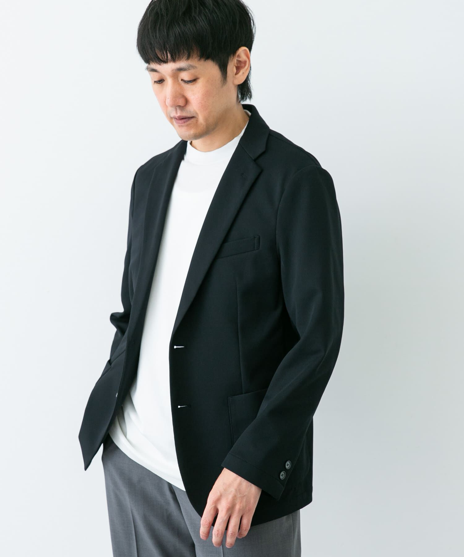 URBAN RESEARCH DOORS「『イージーケア』LIFE STYLE TAILOR　サーフニットジャケット」|その他|