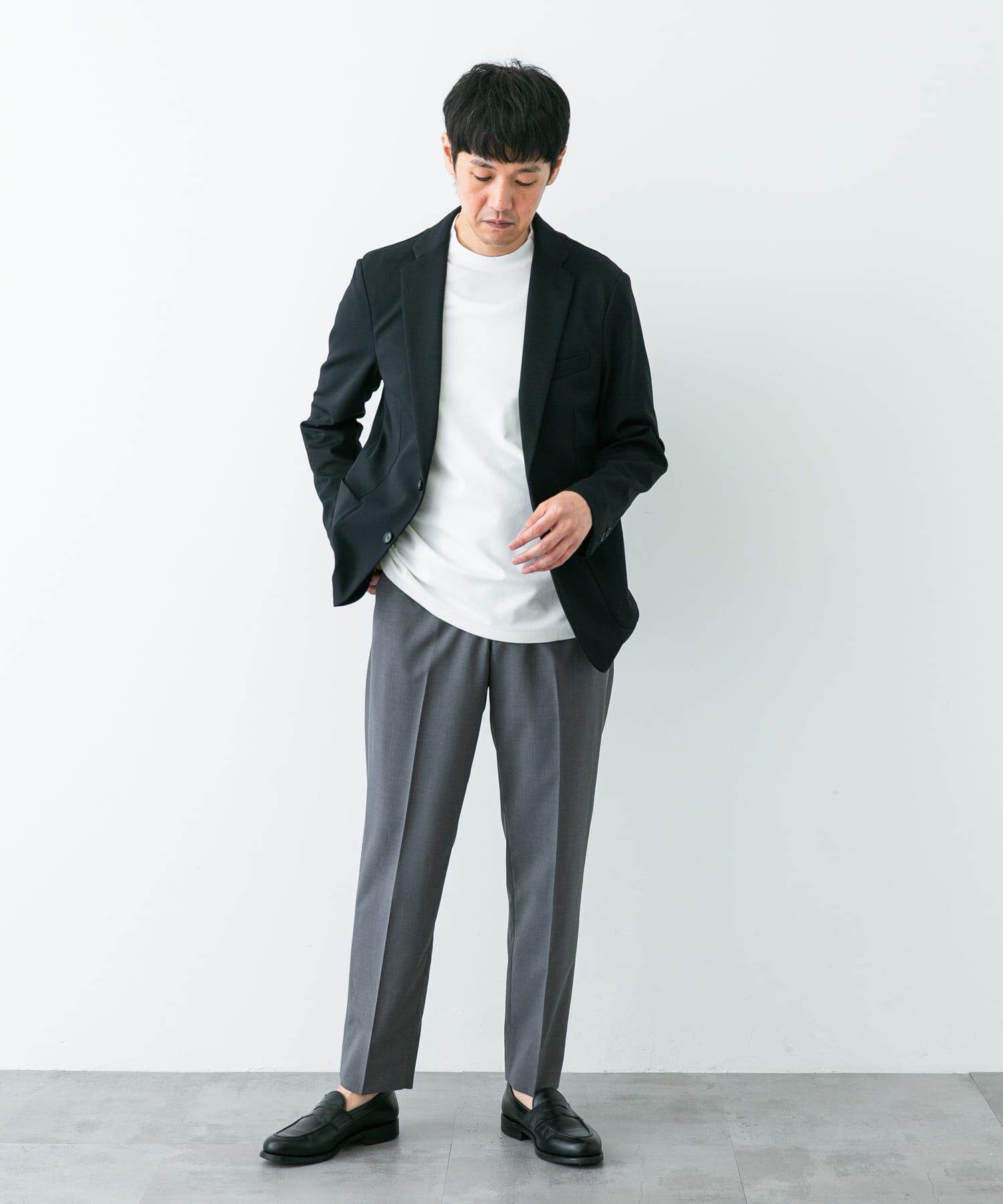 URBAN RESEARCH DOORS「『イージーケア』LIFE STYLE TAILOR　サーフニットジャケット」|その他|