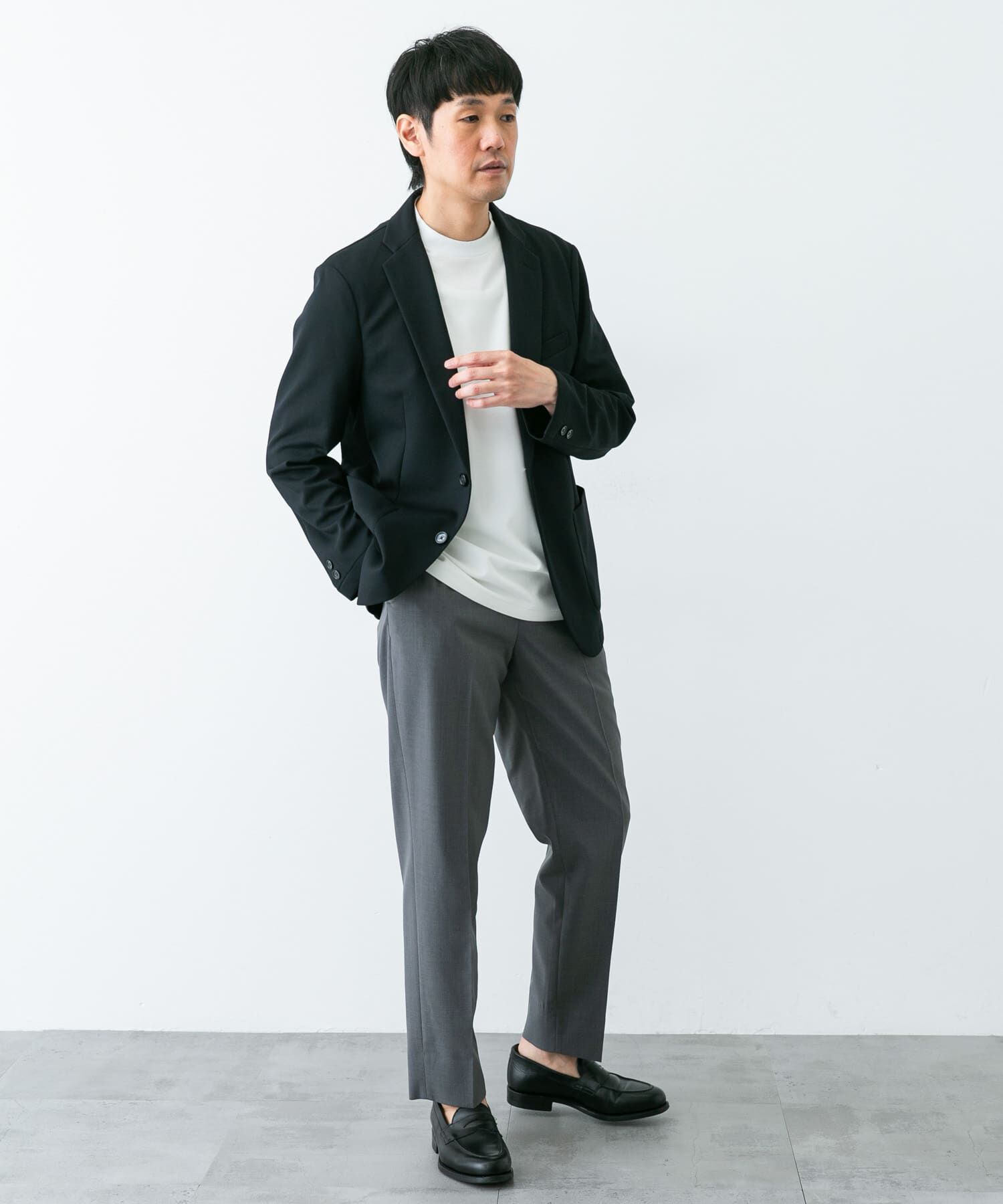URBAN RESEARCH DOORS「『イージーケア』LIFE STYLE TAILOR　サーフニットジャケット」|その他|
